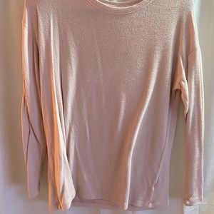 Blush pink long sleeve